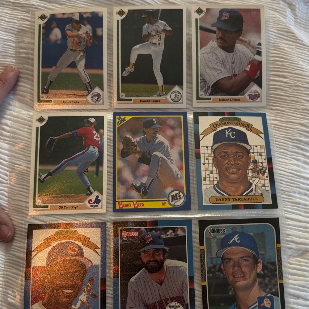 Vintage Baseball Card Collection